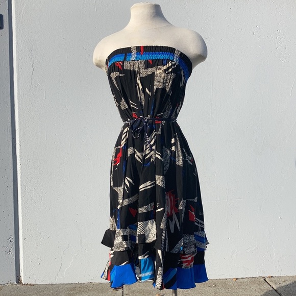 Vintage 1908’ Diane Fries Ltd. for Marisa Christina Silk Layer Skirt - Picture 2 of 10